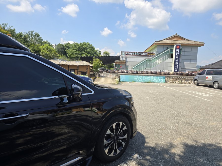카니발 리무진 실내