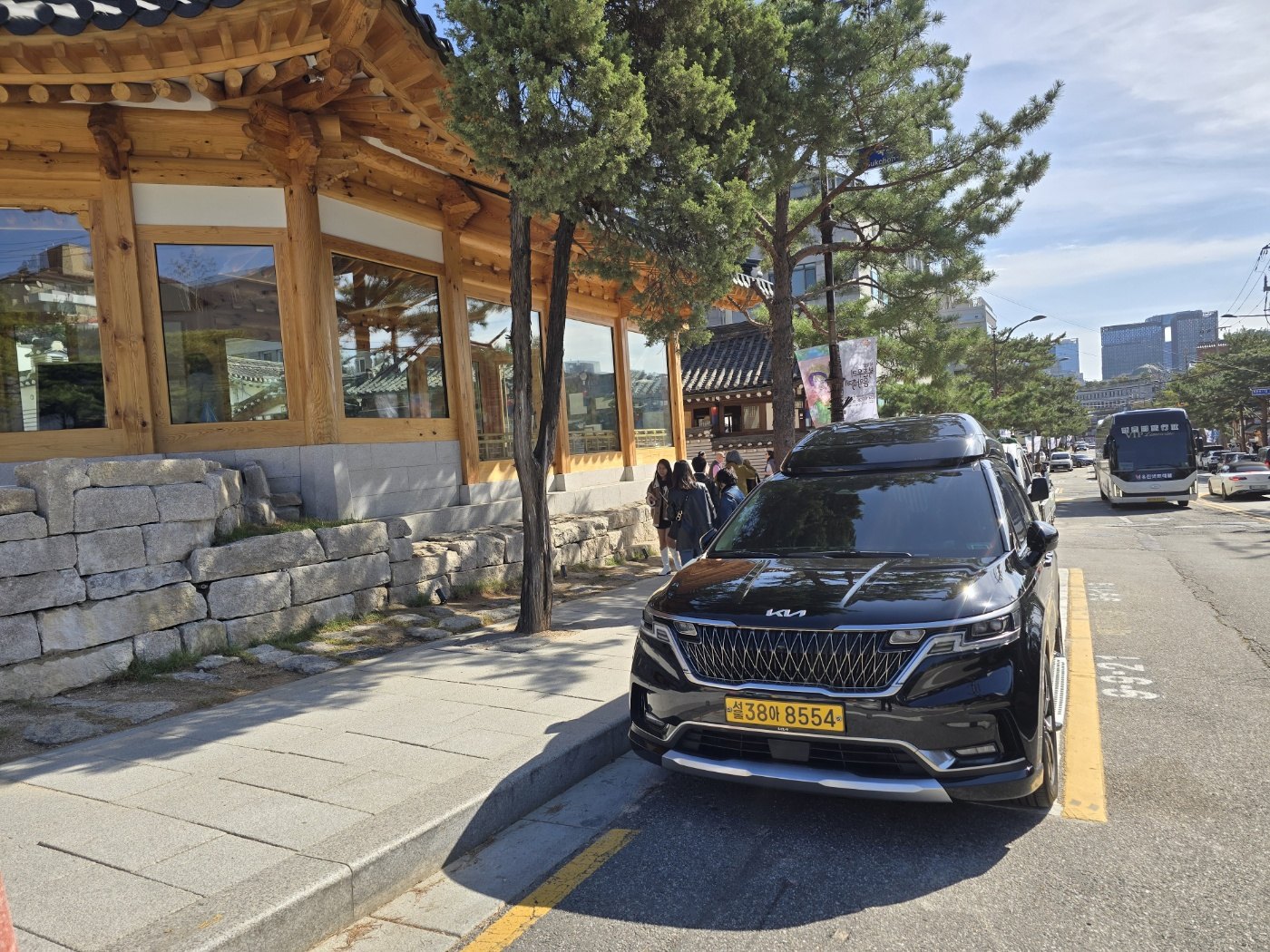카니발 리무진 외관 정면